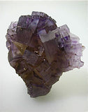 Fluorite with Barite, Annabel Lee Mine, Ozark-Mahoning Company, Harris Creek District, Southern Illinois, Mined ca. 1985-1990, Koster Collection, Medium Cabinet 6.0 x 9.5 x 10.0 cm, $65. Online 3/11.  SOLD.
