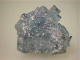 Fluorite, Rosiclare Level Minerva #1 Mine, Ozark-Mahoning Company, Cave-in-Rock District, Southern Illinois, Mined c. 1992-1994, Tolonen Collection, Miniature 1.3 x 5.0 x 6.0 cm, $350.  Online 1/13. SOLD.