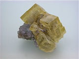Barite on Fluorite, Rock Candy Mine, Grand Forks, British Columbia, Canada 3.4 x 5 x 6.5 cm $400. Online 9/06. SOLD.