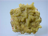 Smithsonite, Rush Creek District, Marion County, Arkansas, Collected c. late 1970s, Dr. Perry & Anne Bynum Collection, Miniature 1.5 x 6.0 x 6.0 cm, $125.  Online 11/2 SOLD