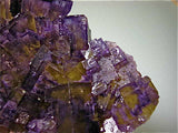 Fluorite, Rosiclare Level Main Ore Body, Denton Mine, Ozark-Mahoning Company, Harris Creek District, Southern Illinois, Mined ca. 1980-1982, Koster Collection, Medium Cabinet 4.5 x 10.0 x 14.0 cm, $500.  SOLD.
