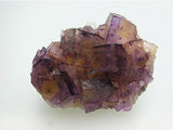 Fluorite, Ozark-Mahoning Company, Cave-in-Rock District, Southern Illinois, Mined ca. 1960s - 1970s, Fowler Collection, Miniature 2.5 x 5.0 x 6.8 cm, $45. Online 7/19.