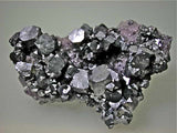 Galena on Fluorite, Denton Mine, Ozark-Mahoning Company, Harris Creek District, Southern Illinois, Mined ca. late 1980's, Small Cabinet 3.0 x 5.5 x 9.5 cm, $125. Online 3/11.  SOLD.