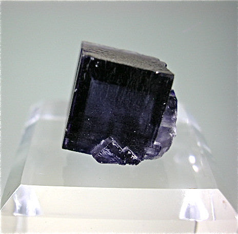 Fluorite, Rosiclare Level, North-End, Denton Mine, Ozark-Mahoning Company, Harris Creek District, Southern Illinois 1.3 x 1.3 x 1.5 cm $25. Online August 1 SOLD