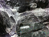 Calcite on Fluorite, Rosiclare Level, Main Orebody, Denton Mine, Ozark-Mahoning Company, Harris Creek District, Southern Illinois Medium/large cabinet 7.5 x 12 x 20 cm $650. Online 10/19
