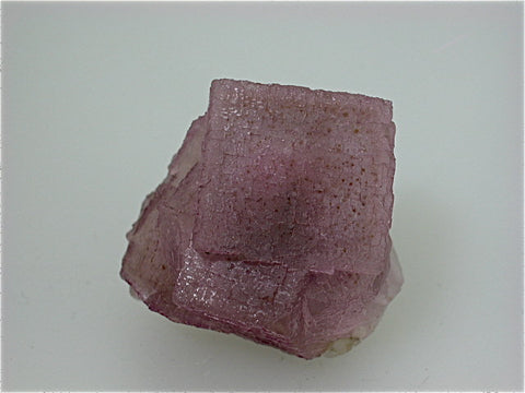 Fluorite, Hill-Ledford Mine, Ozark-Mahoning Company, Cave-in-Rock District Southern Illinois, Mined ca. 1960s, Fowler Collection, Miniature 3.0 x 4.0 x 4.5 cm, $75. Online 07/08. SOLD.