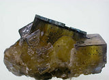 Fluorite, Rosiclare Level Minerva #1 Mine, Ozark-Mahoning Company, Cave-in-Rock District, Southern Illinois, Mined c. 1992-1993, Tolonen Collection, Small Cabinet 4.0 x 6.5 x 8.3 cm, $350. SOLD