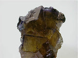 Fluorite, Rosiclare Level Minerva #1 Mine, Ozark-Mahoning Company, Cave-in-Rock District, Southern Illinois, Mined c. 1995, Tolonen Collection, Miniature 3.5 x 3.5 x 6.0 cm, $65.  Online 3/18 SOLD
