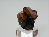 Fluorite, Rosiclare Level, Minerva #1 Mine, Cave-in-Rock District, Southern Illinois, Kalaskie Collection #42-214, Miniature 2.2 x 3.0 x 4.2 cm, $220.  Online 11/8.