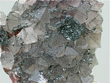 Hematite on Quartz, Florence Mine, Cumberland, England, Kalaskie Collection #513, Miniature 2.0 x 8.0 x 8.0 cm, $250.  Online 12/15.