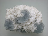 SOLD Fluorite on Dolomite, Shangbao Mine, Leiyang, Hunan Province China, Mined ca. 1996, Kalaskie Collection #42-285, Small Cabinet 4.5 x 7.5 x 11.0 cm, $300.  Online 3/1.