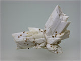 Calcite Pseudomorph after Selenite, Cavnic, Romania, Mined c. early 1980s, Kalaskie Collection #458, Miniature 3.0 x 4.0 x 5.0 cm, $250.  Online 1/14