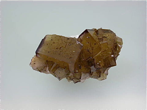 Fluorite, Rosiclare Level, Minerva #1 Mine, Cave-in-Rock District, Southern Illinois, Mined c. 1980, Kalaskie Collection #42-8, Miniature 2.5 x 2.5 x 5.5 cm, $120.  Online 11/8.