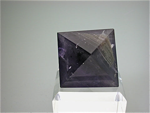 Polished Fluorite, Annabel Lee Mine, Harris Creek District, Southern Illinois 3 cm on edge $45. Online August 1