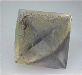 Fluorite Octahedron (cleavage) with Chalcopyrite inclusions, Rosiclare Level, Denton Mine, Harris Creek District, Southern Illinois Miniature 5 cm on edge $75. Online 12/20