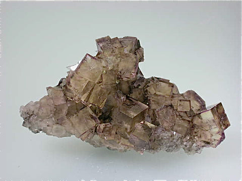 Fluorite, Rosiclare Level, Cross-Cut Orebody, Minerva #1 Mine, Ozark-Mahoning Company, Cave-in-Rock District, Southern Illinois, Mined ca. 1990-1992, Koster Collection #00822, Miniature 3.0 x 5.0 x 9.0 cm, $200. Online 03/07 SOLD