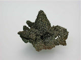 Calcite and Chalcopyrite, Brushy Creek Mine, Reynolds County, Missouri, Mined c. 1995, Kalaskie Collection #936, Miniature 4.5 x 5.0 x 6.0 cm, $60.  Online 11/9.