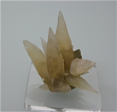 Calcite, Rosiclare Level Minerva No. Mine, attr. Inverness Mining Company, Cave-in-Rock District, S. Illinois, Mined c. 1981, Kalaskie Collection #28, Miniature 3.5 x 5.5 x 6.5 cm, $35.