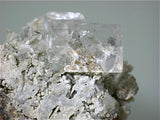 Fluorite with Quartz, Nikolaevskiy Mine, Dal'negorsk, Primorsky Kray Russia, Mined ca. mid-2000s, Kalaskie Collection #42-330, Small Cabinet 6.0 x 6.5 x 7.0 cm, $450.  Online 3/1.