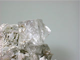 Fluorite with Quartz, Nikolaevskiy Mine, Dal'negorsk, Primorsky Kray Russia, Mined ca. mid-2000s, Kalaskie Collection #42-330, Small Cabinet 6.0 x 6.5 x 7.0 cm, $450.  Online 3/1.