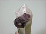 Quartz with Fluorite, Ehrenfriedsdorf, Freiburg, Germany, Kalaskie Collection #42-119, Miniature 2.5 x 3.5 x 7.5 cm, $300. Online 10/31