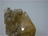 Calcite, Sub-Rosiclare Level Annabel Lee Mine, Ozark-Mahoning Mining Company, Harris Creek District, S. Illinois, Mined March 1988, Kalaskie Collection #463, Miniature 2.8 x 5.0 x 6.5 cm, $280. Online 1/12.