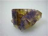 Fluorite, Rosiclare Level Denton Mine, Ozark-Mahoning Company, Harris Creek District, Southern Illinois, Mined ca. early 1980's, Koster Collection #00664, Miniature 4.5 x 5.5 x 7.5 cm, $125. Online 03/07. SOLD.