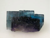 Fluorite, Rosiclare Level Minerva #1 Mine, Ozark-Mahoning Company, Cave-in-Rock District, Southern Illinois, Mined c. 1992, Tolonen Collection, Miniature 2.7 x 3.5 x 4.5 cm, $650.  SOLD