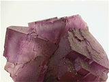 Fluorite, Hill-Ledford Mine attr., Ozark-Mahoning Company, Cave-in-Rock District, Southern Illinois, Mined ca. 1960s, Fowler Collection, Small Cabinet 5.0 x 8.0 x 10.0 cm, $100. Online 7/21 SOLD