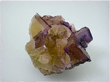 Fluorite (etched), Rosiclare Level, Cross-Cut Orebody, Minerva #1 Mine, Ozark-Mahoning Company, Cave-in-Rock District, Southern Illinois, Mined ca. 1991-1993, Koster Collection #00644, Miniature 4.5 x 6.0 x 6.5 cm, $150. Online 03/07. SOLD.