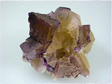 Fluorite (etched), Rosiclare Level, Cross-Cut Orebody, Minerva #1 Mine, Ozark-Mahoning Company, Cave-in-Rock District, Southern Illinois, Mined ca. 1991-1993, Koster Collection #00644, Miniature 4.5 x 6.0 x 6.5 cm, $150. Online 03/07. SOLD.