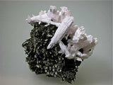 Calcite with Quartz, Nikolaevskiy Mine, Dal'negorsk, Primorskiy Kray, Russia, Mined 2012, Medium Cabinet 6.5 x 7.0 x 9.5 cm, $250. Online 12/7