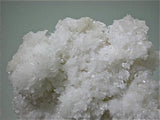Strontianite and Calcite, Bethel Level Minerva #1 Mine, Minerva Oil Company, Cave-in-Rock District Southern Illinois, Mined c. late 1970s, Dr. Perry & Anne Bynum Collection, Medium Cabinet 3.0 x 10.0 x 12.0 cm, $250.  Online 11/2. SOLD.