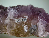 Fluorite with Hydrocarbons, Rosicare District, attr. Fairview Mine, ALCOA, Rosiclare, Illinois Medium/large cabinet 5.5 x 13 x 16 cm $450.  Online 3/18. SOLD