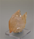 Calcite, Elmwood Complex, Smith County, Tennessee, Mined ca. 1984,  Kalaskie Collection #409, Small Cabinet 3.5 x 6.5 x 7.0 cm, $65.  Online 3/9