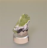 SOLD Diopside with Graphite and Calcite, Merelani, Umba Valley Arusha Tanzania, Collected ca. 2010, Kalaskie Collection #276, Miniature, 2.5 x 3.5 x 5.0 cm, $1200.  Online 3/7.