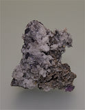 SOLD Quartz and Sphalerite with Fluorite and Galena, Sub-Rosiclare Level Deardorff Mine, Ozark-Mahoning Company, Cave-in-Rock District, Southern Illinois, Mined ca. 1960s, Holzner Collection #601, Small Cabinet 4.0 x 7.0 x 8.0  cm, $65.  Online 4/30.