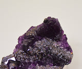 SOLD Quartz and Sphalerite with Fluorite and Galena, Sub-Rosiclare Level Deardorff Mine, Ozark-Mahoning Company, Cave-in-Rock District, Southern Illinois, Mined ca. 1960s, Holzner Collection #766, Miniature 3.5 x 6.0 x 10.0 cm, $125.  Online 5/1