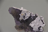 SOLD Barite After Celestite on Fluorite, Sub-Rosiclare Level Annabel Lee Mine, Ozark-Mahoning Company, Harris Creek District, Southern Illinois, Mined November 1987, Holzner Collection #C015, Small Cabinet 5.5 x 6.0 x 11.0 cm, $200. Online 5/1