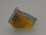 Fluorite, Bethel Level M.F. Oxford Mine #7, Ozark-Mahoning Company, Cave-in-Rock District, Southern Illinois, Mined ca. 1970s, Holzner Collection #767, Miniature 3.6 x 4.0 x 5.4 cm, $250. Online 5/1