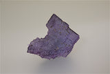 SOLD Chalcopyrite on Fluorite, Sub-Rosiclare Level Annabel Lee Mine, Ozark-Mahoning Company, Harris Creek District, Southern Illinois, Mined ca. 1988, Holzner Collection #C-013, Small Cabinet 4.5 x 5.5 x 7.5 cm, $250. Online 5/1