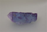 Fluorite with Calcite, attr. Sub-Rosiclare Level Annabel Lee Mine, Ozark-Mahoning Company, Harris Creek District, Southern Illinois, Mined ca. late 1980s, Holzner Collection #872, Miniature 2.5 x 3.5 x 8.5 cm, $200.  Online 5/1
