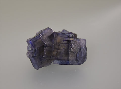 SOLD Fluorite, Sub-Rosiclare Level Annabel Lee Mine, Ozark-Mahoning Company, Harris Creek District, Southern Illinois, Mined ca. late 1980s, Holzner Collection, Miniature 3.5 x 4.5 x 6.5 cm, $450. Online 5/1