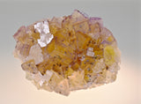 ON APPROVAL.  Fluorite with Chalcopyrite, Bethel Level, M.F. Oxford #7 (attr.), Ozark-Mahoning Company (attr.), Cave-in-Rock District, Southern Illinois Small cabinet 3.5 x 7 x 9 cm $200. Online 6/9