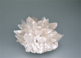 SOLD Calcite and Barite, Barnett Mine, Ozark-Mahoning Company, Pope County, Southern Illinois, Mined c. 1960's, Wayne Fowler Collection, Small Cabinet 6.0 x 8.0 x 8.5 cm, $200. Online 8/10.