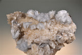 Barite and Calcite, attr. Rosiclare Level, attr. Crystal/Victory Complex, attr. Minerva Oil Company, attr. Spar Mountain Area, Cave-in-Rock District, Southern Illinois Medium cabinet 4 x 9 x 12 cm $125. Online 6/28