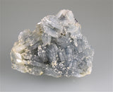 SOLD Barite on Fluorite, attr. Rosiclare Level, attr. Crystal/Victory Complex, Spar Mountain Area, Cave-in-Rock District, Southern Illinois, Mined c. 1960s-1970s,  Holzner Collection #827, Miniature, 2.5 x 5.5 x 7.0 cm, $65.  Online 6/6.