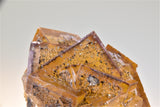 SOLD Fluorite, Rosiclare Level Cross-Cut Orebody Minerva #1 Mine, Ozark-Mahoning Company, Cave-in-Rock District, Southern Illinois, Mined Feb. 1991, Severance Collection #2003.46, Small Cabinet 6.5 x 7.0 x 8.0 cm, $2500.  Online 8/23.