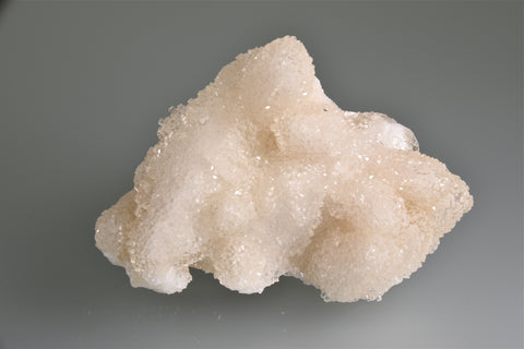Calcite, attr. Rosiclare Level Minerva #1 Mine, Minerva Oil Company, Cave-in-Rock District, Southern Illinois, Mined c. 1960s,  Dr. H. Perry & Anne Bynum Collection, Miniature, 3.5 x 5.5 x 8.0 cm, $225.  Online 6/6.