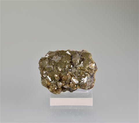 SOLD Andradite, Stanley Butte, Graham County, Arizona, Holzner Collection #830, Miniature 2.0 x 4.0 x 5.0 cm, $60. Online 8/12
